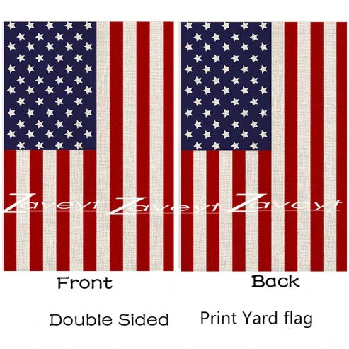 USA Flag For Decoration 420 LED String Waterproof Outdoor Light Display
