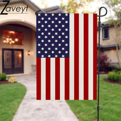 USA Flag For Decoration 420 LED String Waterproof Outdoor Light Display