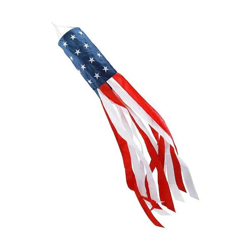 USA Flag Windsock for Outdoor Decoration