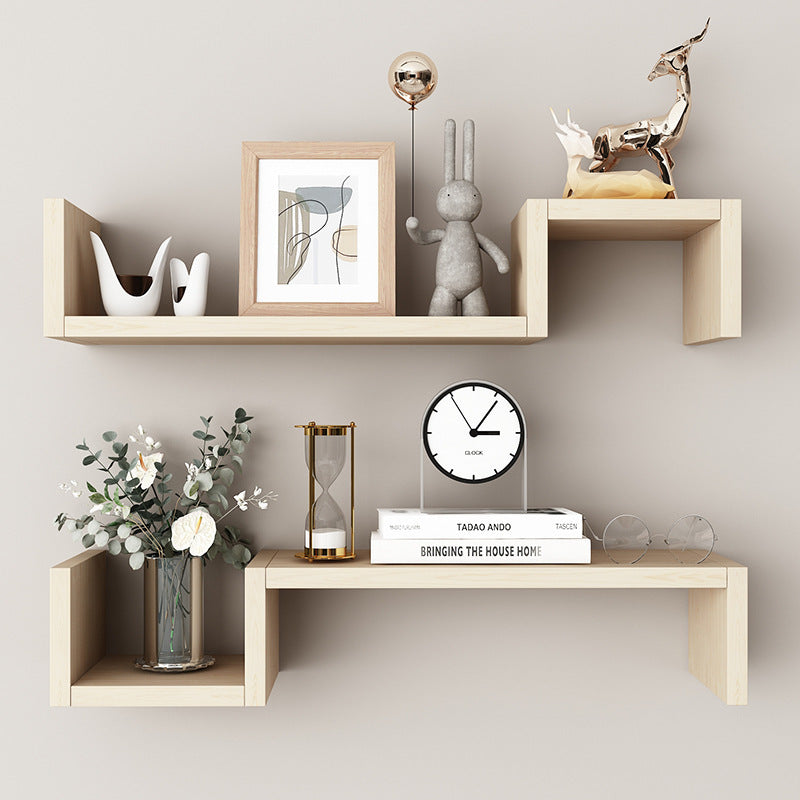 Wall Mounted Decorative Shelf for Bedroom and Living Room