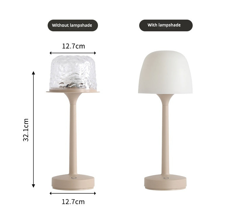 Water Ripple Table Lamp 16 Color Changing LED Atmosphere Lamp with Remote Control